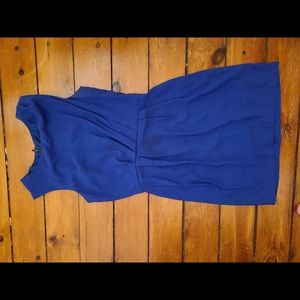 Topshop size 2 short purple dress with draping detail